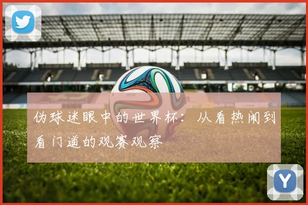 伪球迷眼中的世界杯:从看热闹到看门道的观赛观察