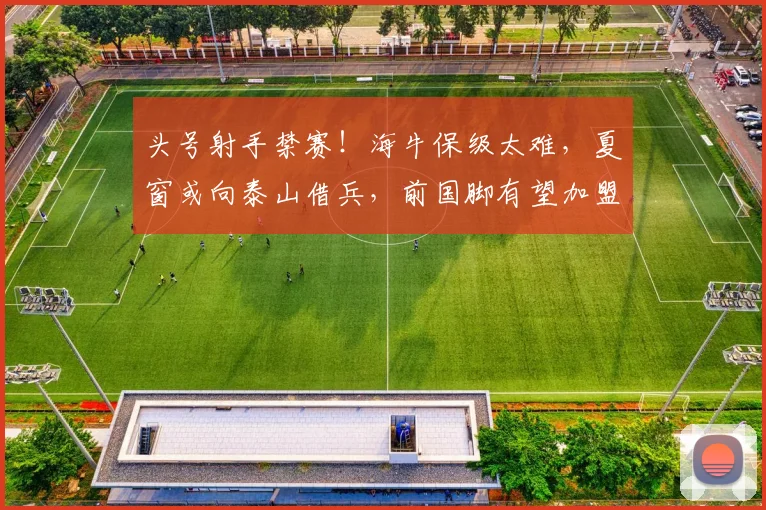 头号射手禁赛!海牛保级太难,夏窗或向泰山借兵,前国脚有望加盟